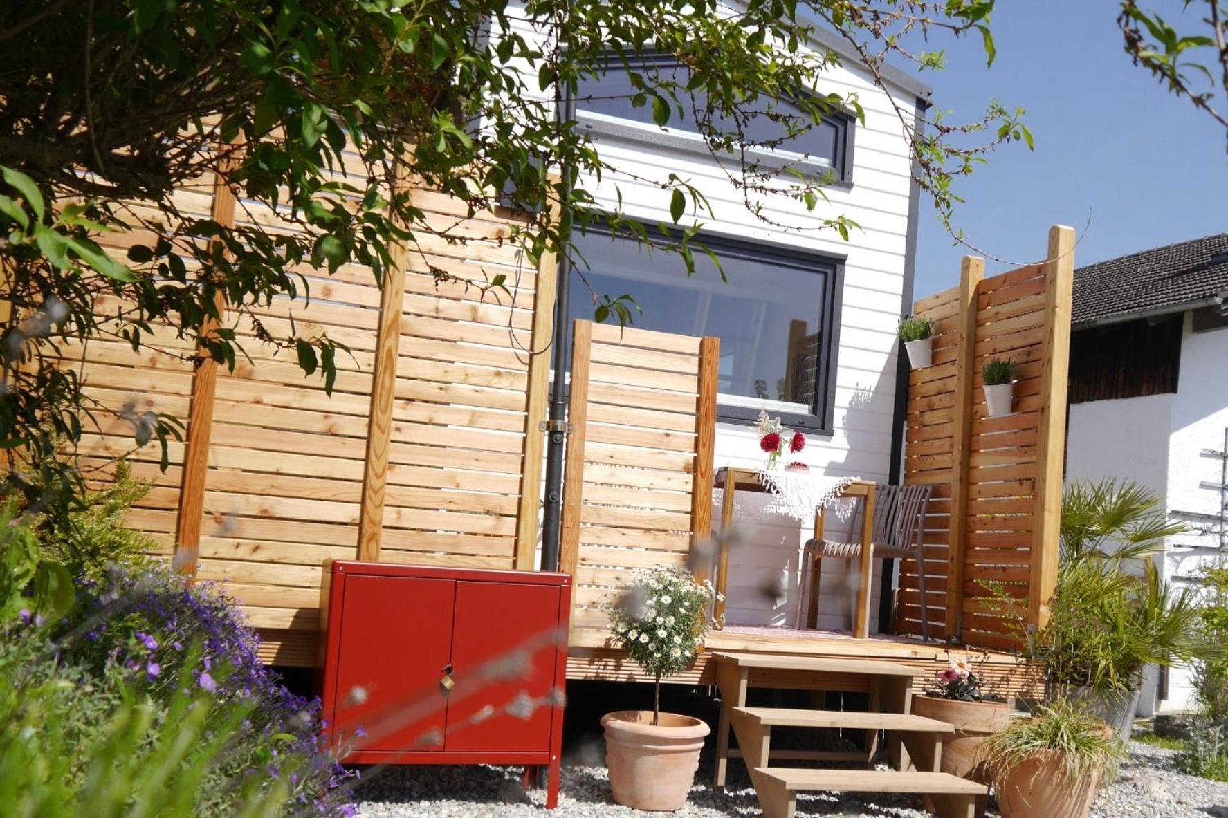 Tiny House Gaensebluemchen Villa Kirchanschoring Exterior photo